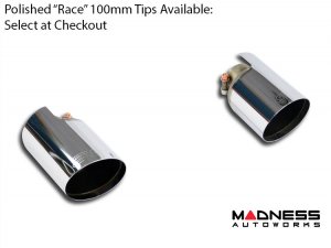 Alfa Romeo 4C Performance Exhaust System - Supersprint - Dual Side Exit Design - w/ Performance Muffler